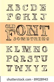 old style font