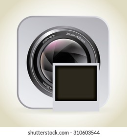 old style photograph design, vector illustration eps10 graphic 