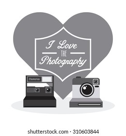 old style photograph design, vector illustration eps10 graphic 