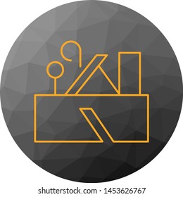 Old Style Plane icon for your project
