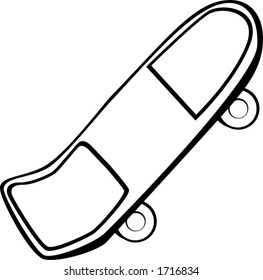 patineta de estilo antiguo