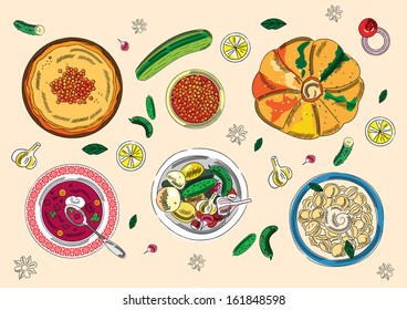 Old style still life