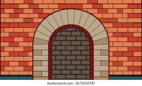 Old style wall texture background vector