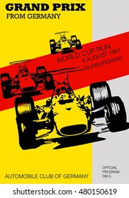 Old Styled Race Poster