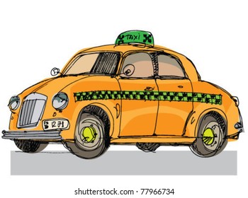 old  taxi