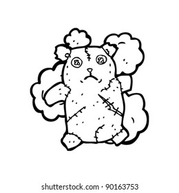 old teddy bear cartoon
