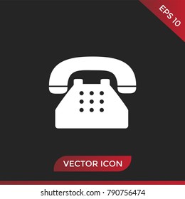 Old telephone icon