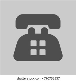 Old telephone icon
