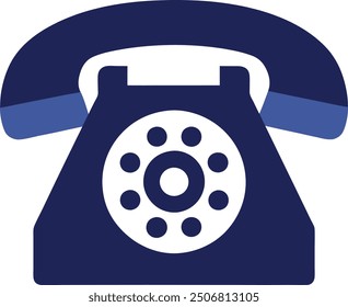 Old Telephone icon vector illustration