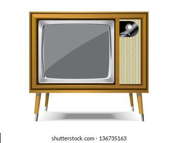 old television