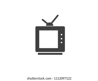 Old television sign 