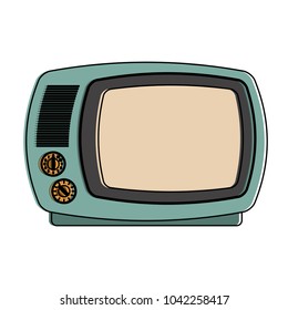 Old television symbol