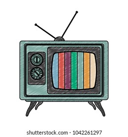 Old television symbol
