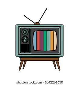Old television symbol