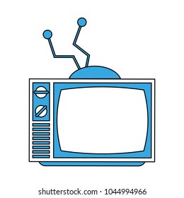 Old television symbol