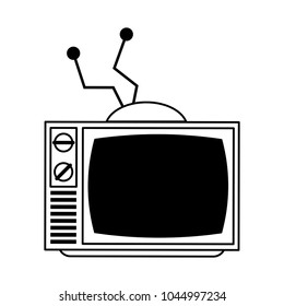 Old television symbol