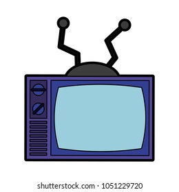 Old television symbol