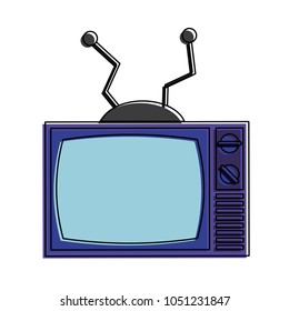 Old television symbol