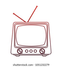 Old television symbol