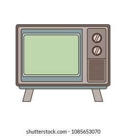 Old television symbol