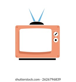 Old television TV retro . Vintage TV Design Template. Retro TV Symbol for Web, Logo, App, UI etc. Vector Illustration