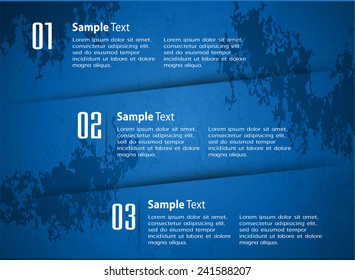 old text box template for website computer graphic and internet, numbers.
