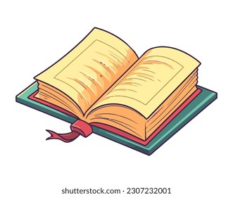 libros de texto antiguos en icono de biblioteca aislado