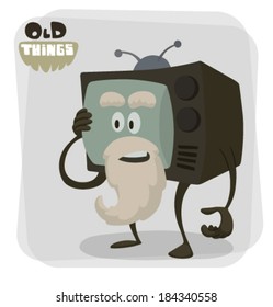 Old things, vector