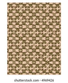 Old time Victorian patterned vector background great for web-page, scrap-booking and desktop wall-paper