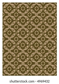 Old time Victorian patterned vector background great for web-page, scrap-booking and desktop wall-paper