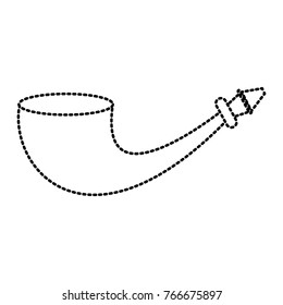 Old tobacco pipe