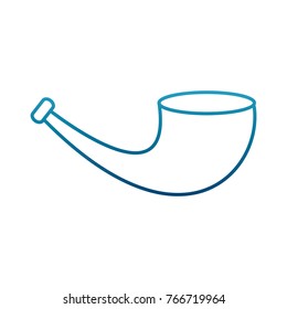 Old tobacco pipe
