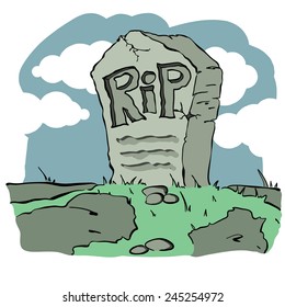 old tomb for dead people 