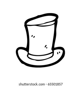 old top hat cartoon