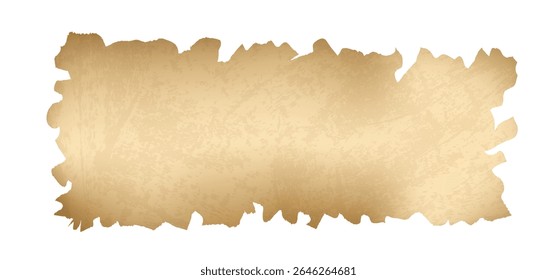 Old torn paper texture element design for banner, poster and flyer. ripped paper strip