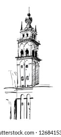 Old town sketch