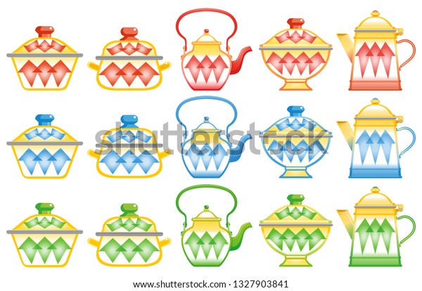 Old Traditional Heritage Icons Arab Gulf Stock Vector (Royalty Free ...