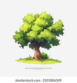 old tree asset vector art illustrations showcase the beauty and grandeur of ancient trees.With intricate details and a touch of nostalgia,they bring a sense of serenity and timelessness to design