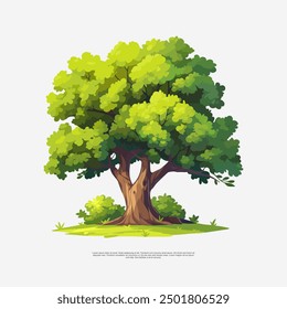 old tree asset vector art illustrations showcase the beauty and grandeur of ancient trees.With intricate details and a touch of nostalgia,they bring a sense of serenity and timelessness to design