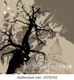 old tree background