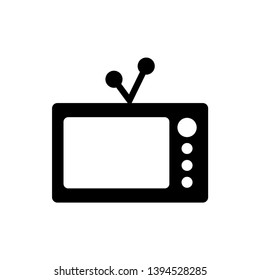 Old tv graphic design template vector illustration