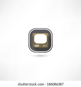 old tv icon