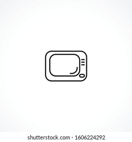 old Tv icon on white background. old Tv icon on white background. old Tv icon on white background. 