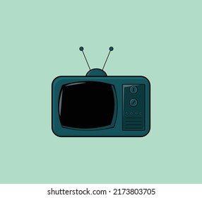 old types electronics, vector graphic illustration old televisions, can be used for shirt design, broadcasting needs, broadcasting logos, media, etc.