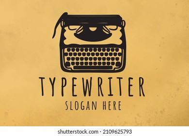 Old Typewriter Logo Design Inspiration