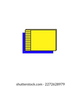 Old user interface Retro computer window in 90s vaporwave style with Retro computer window in 90s vaporwave style. Retrowave pc desktop with message boxes and popup user interface elements, Vector ill