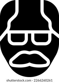 old Vector illustration on a transparent background. Premium quality symmbols. Glyphs vector icons for concept and graphic design.