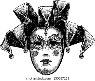 old venetian mask