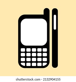 
Old Version Of The Old Cell Phone Vector