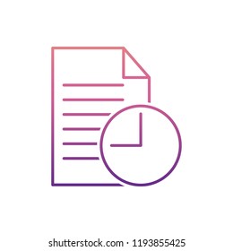 old versions icon in nolan style. One of Web collection icon can be used for UI, UX